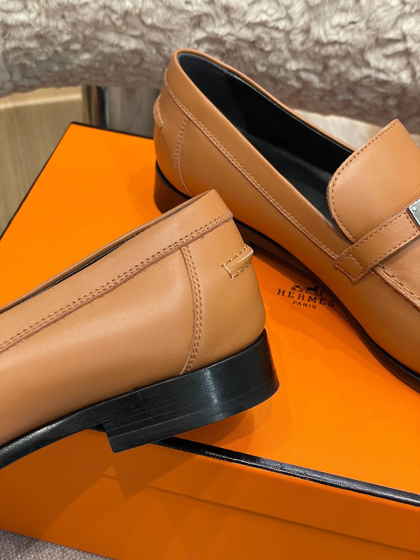 Классические лоферы Hermes Kelly - 2 шт.