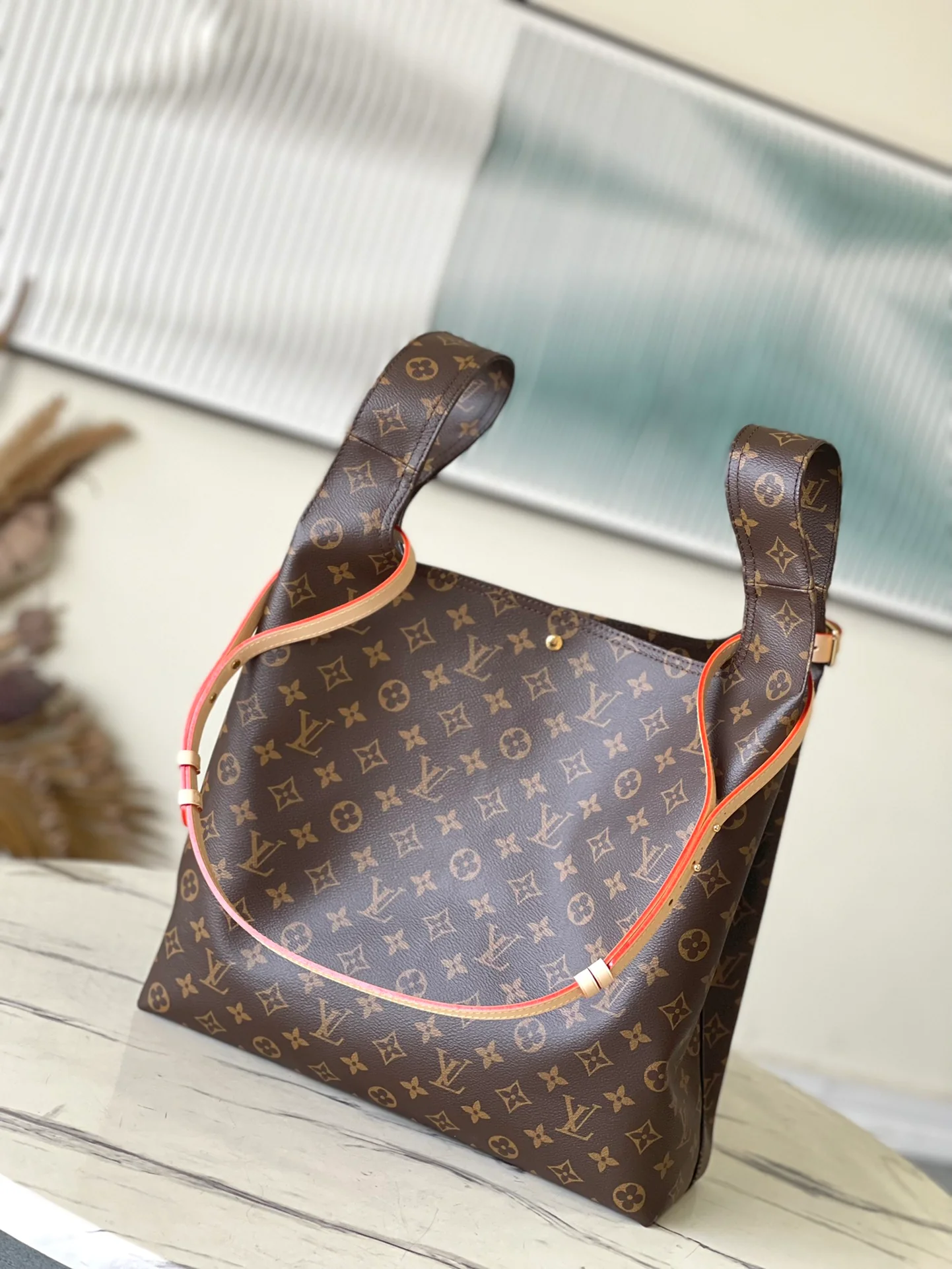 m46817-LV-Сумка Atlantis, классический монограммный дизайн, большой размер