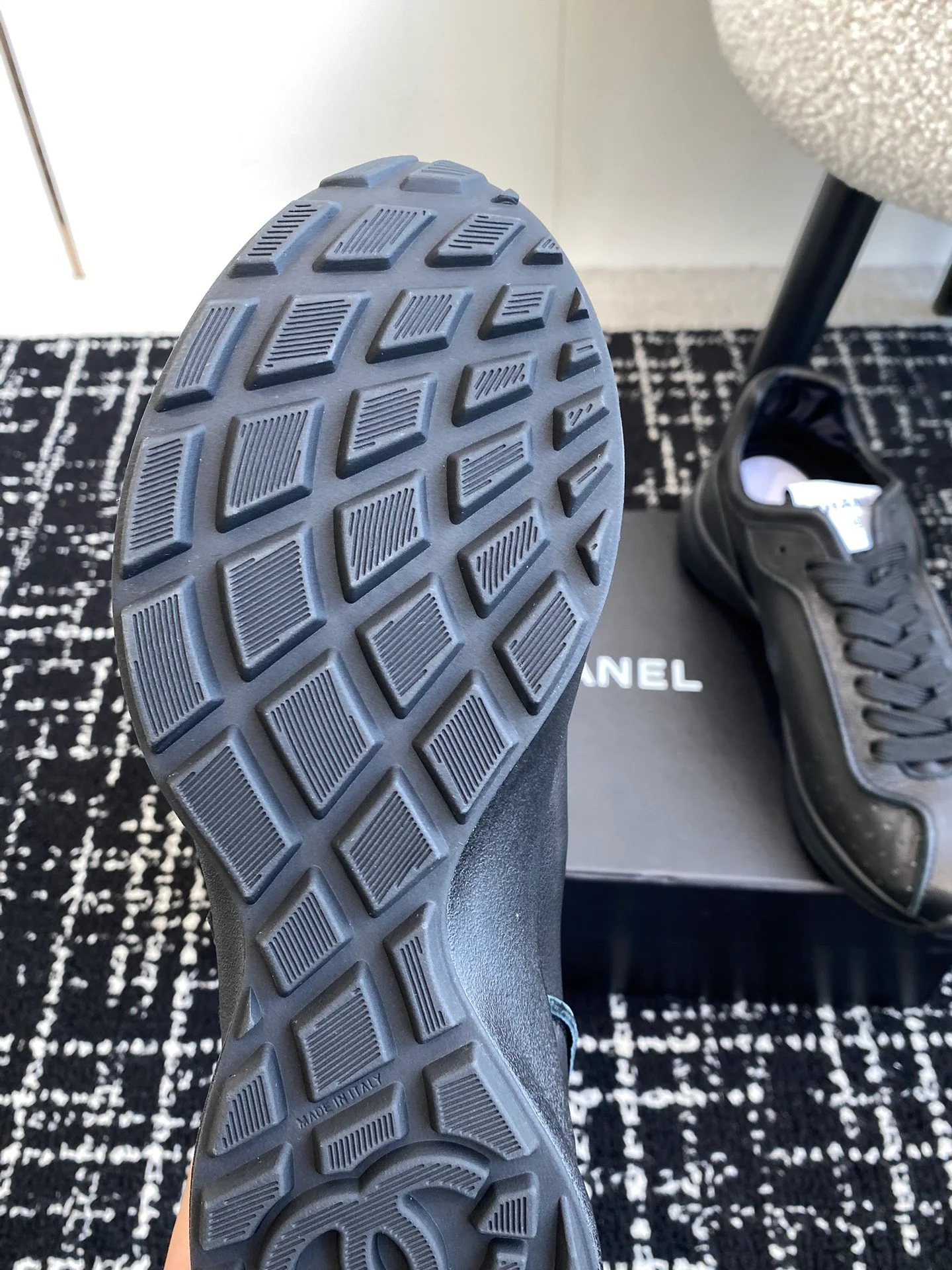 Кроссовки Chanel 2024 Retro - черные