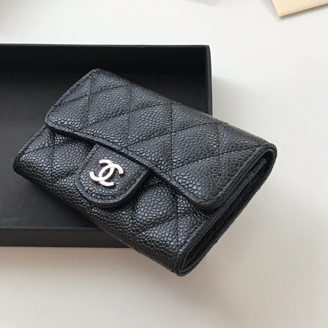 Однослойный держатель для карт Chanel Classic CF - 3