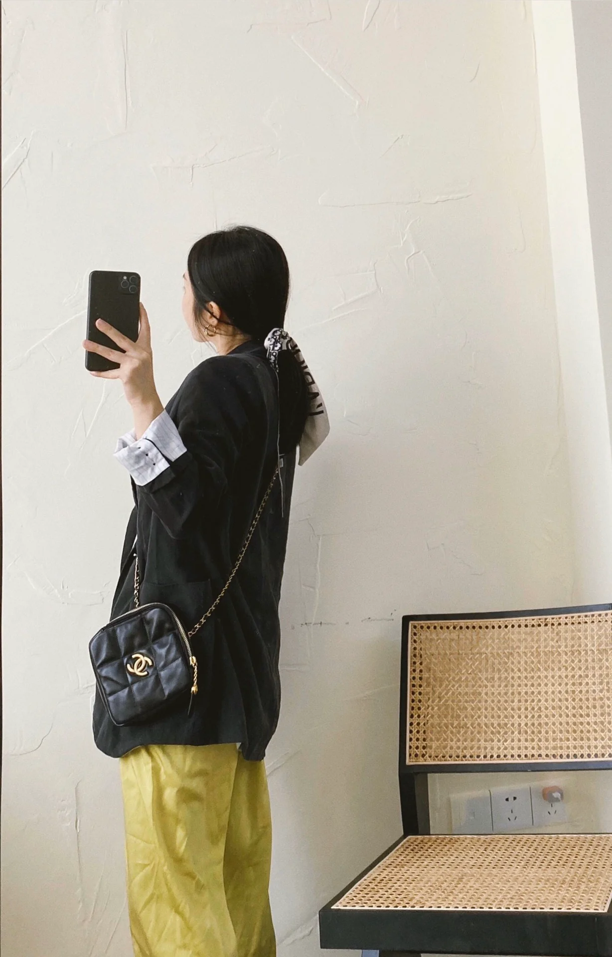 Маленькая квадратная сумка Chanel