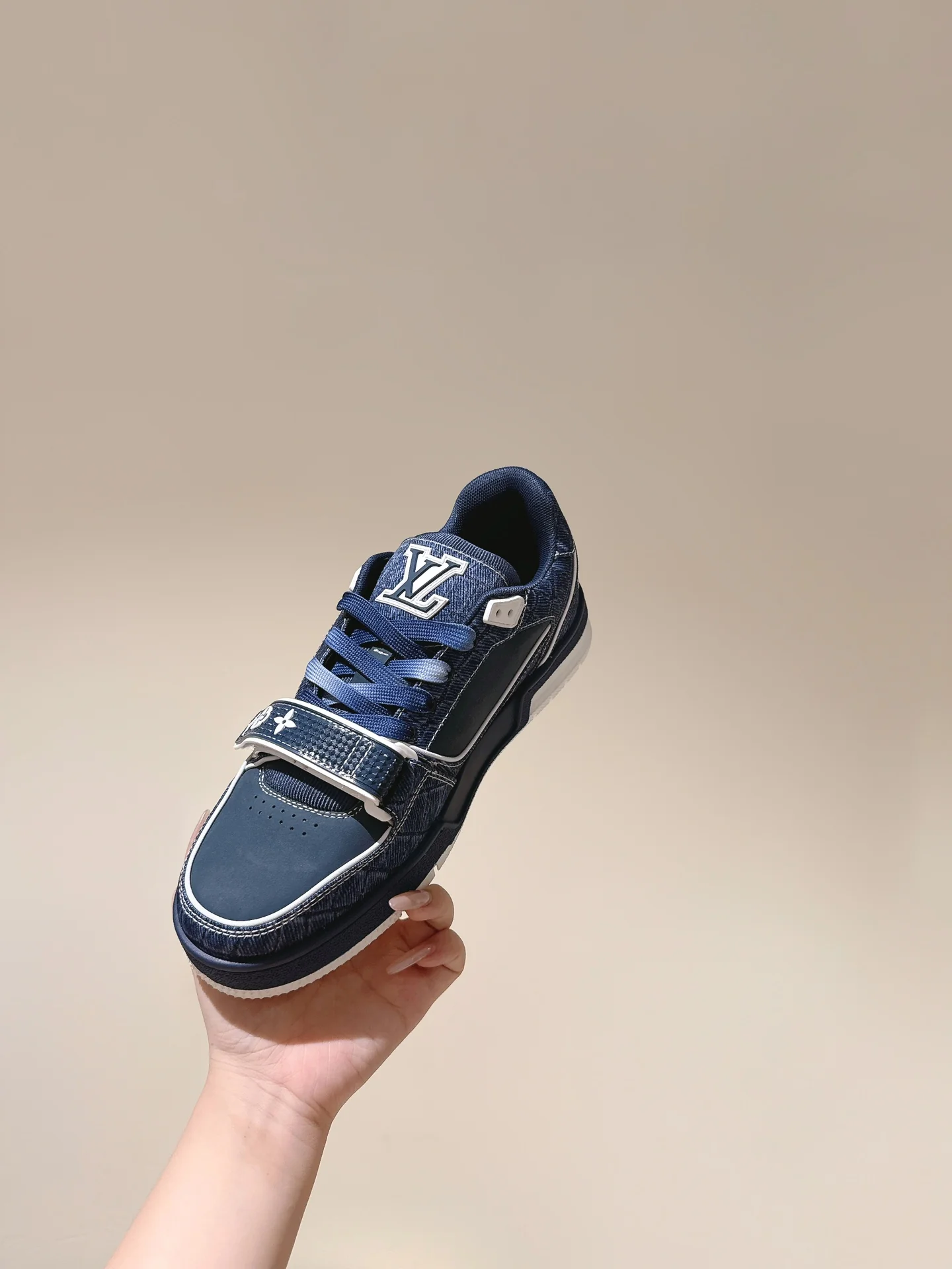 LV-2024-Кроссовки-Синие-1