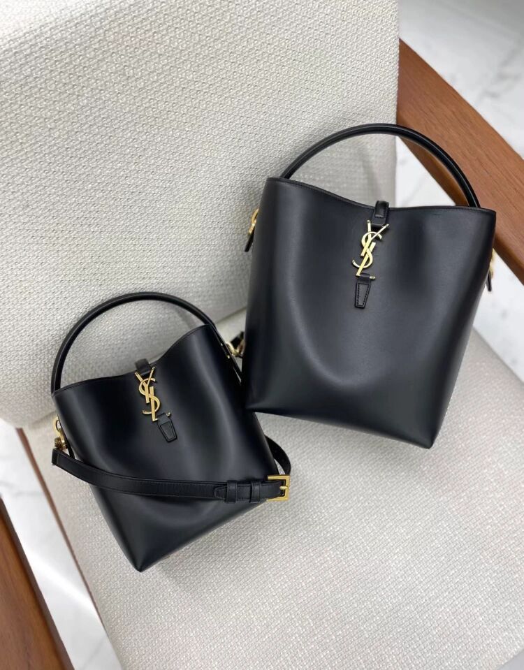 Сумка-ведро YSL Le 37 - Маленькая - Черная