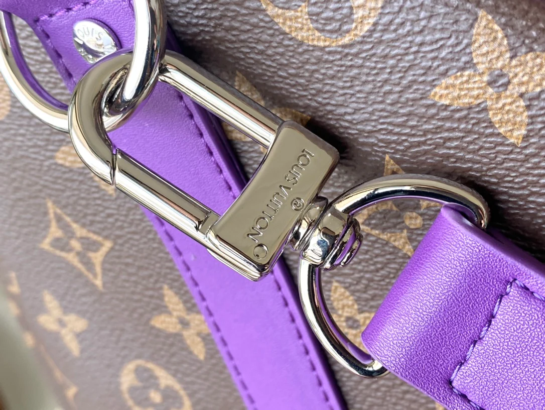 m46775-LV-keepall-bandouliere дорожная сумка-фиолетовая