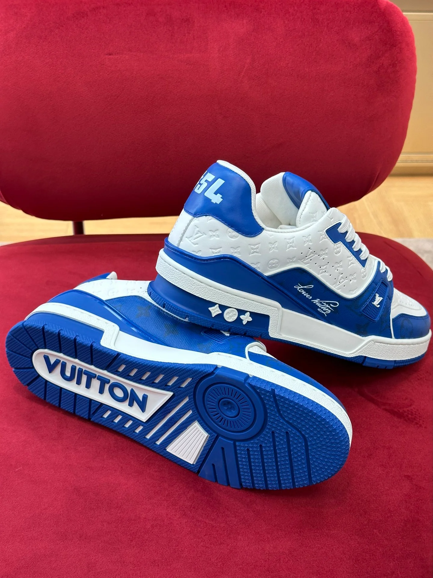 Кроссовки LV Trainer Series - Спортивная обувь - Унисекс - Синие