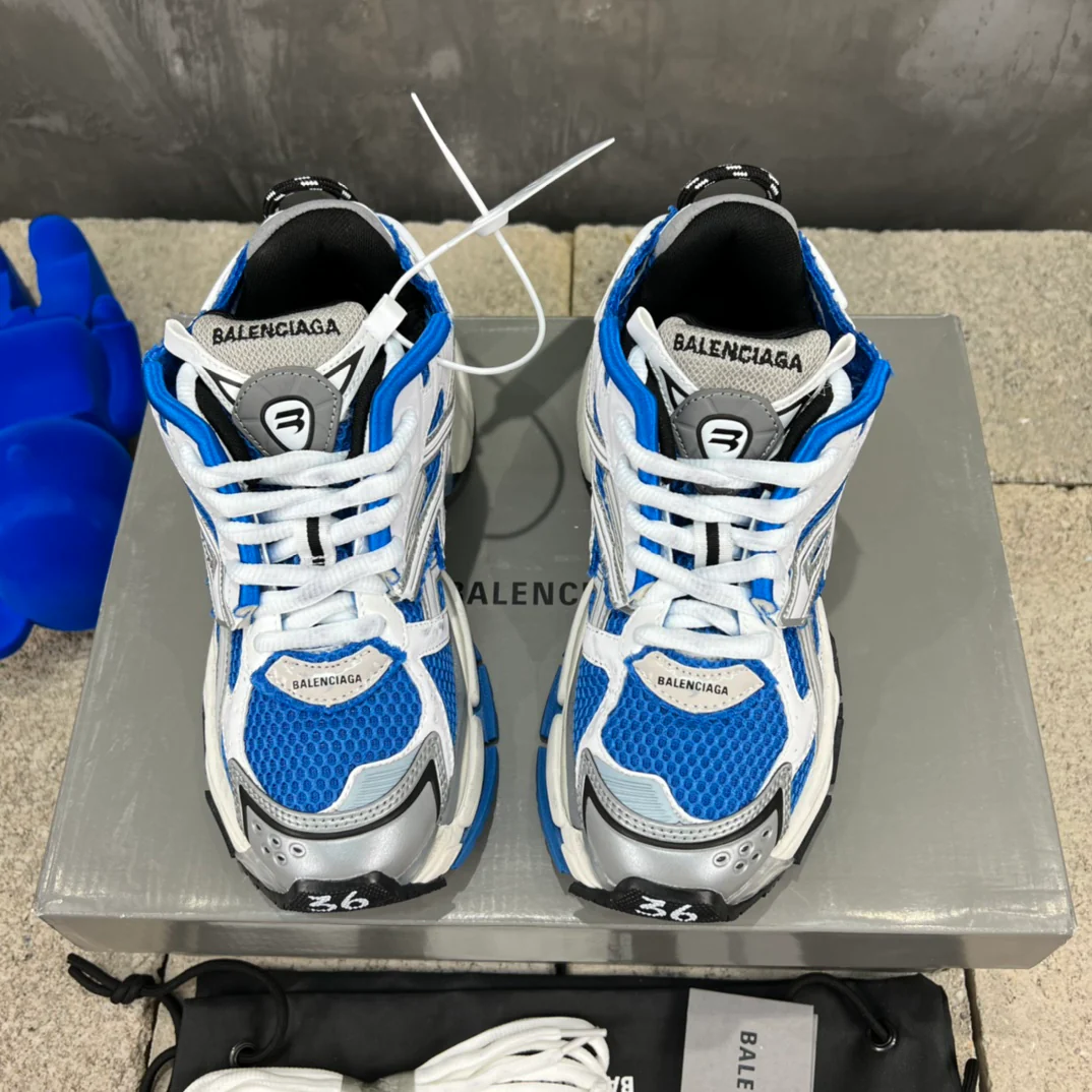 Кроссовки Balenciaga Runner - унисекс - синие
