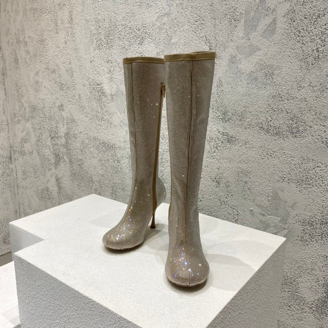 Официальный сайт BV-22s. Новинки осенне-зимнего сезона - Ботинки на высоком каблуке со стразами - Размеры 35-39-40-42 (можно заказать индивидуально) - 1