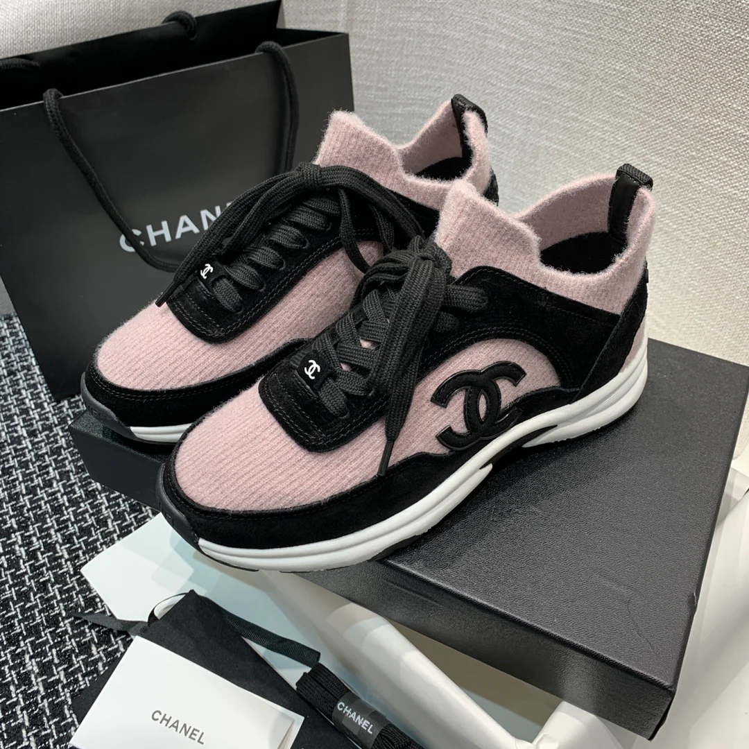Chanel - Бестселлер витрины: дышащие шерстяные вязаные кроссовки - размеры 35-39-40-41 (изготовление на заказ)
