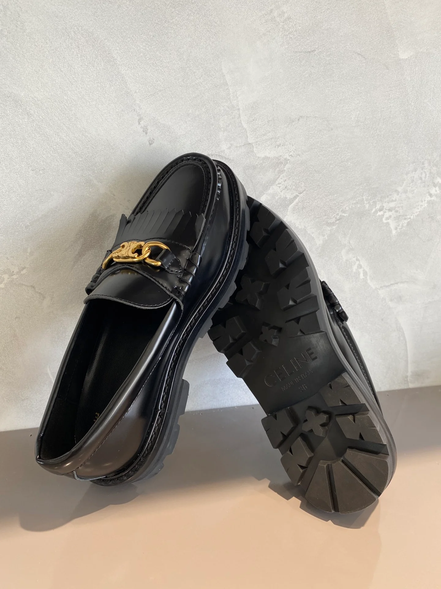 Обувь Celine - Celine - классические лоферы - черные