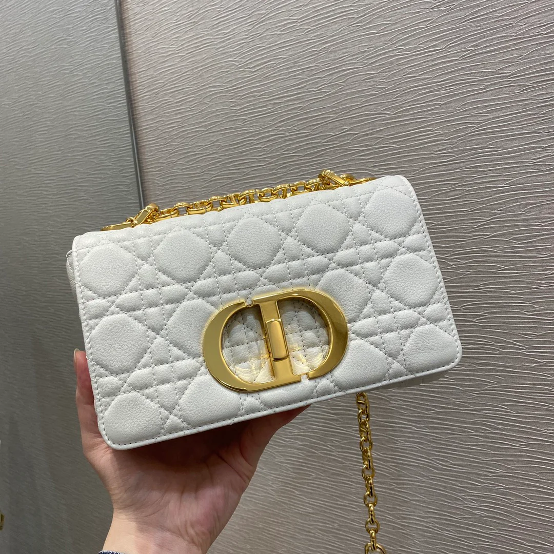 Dior Caro Small 20cm White