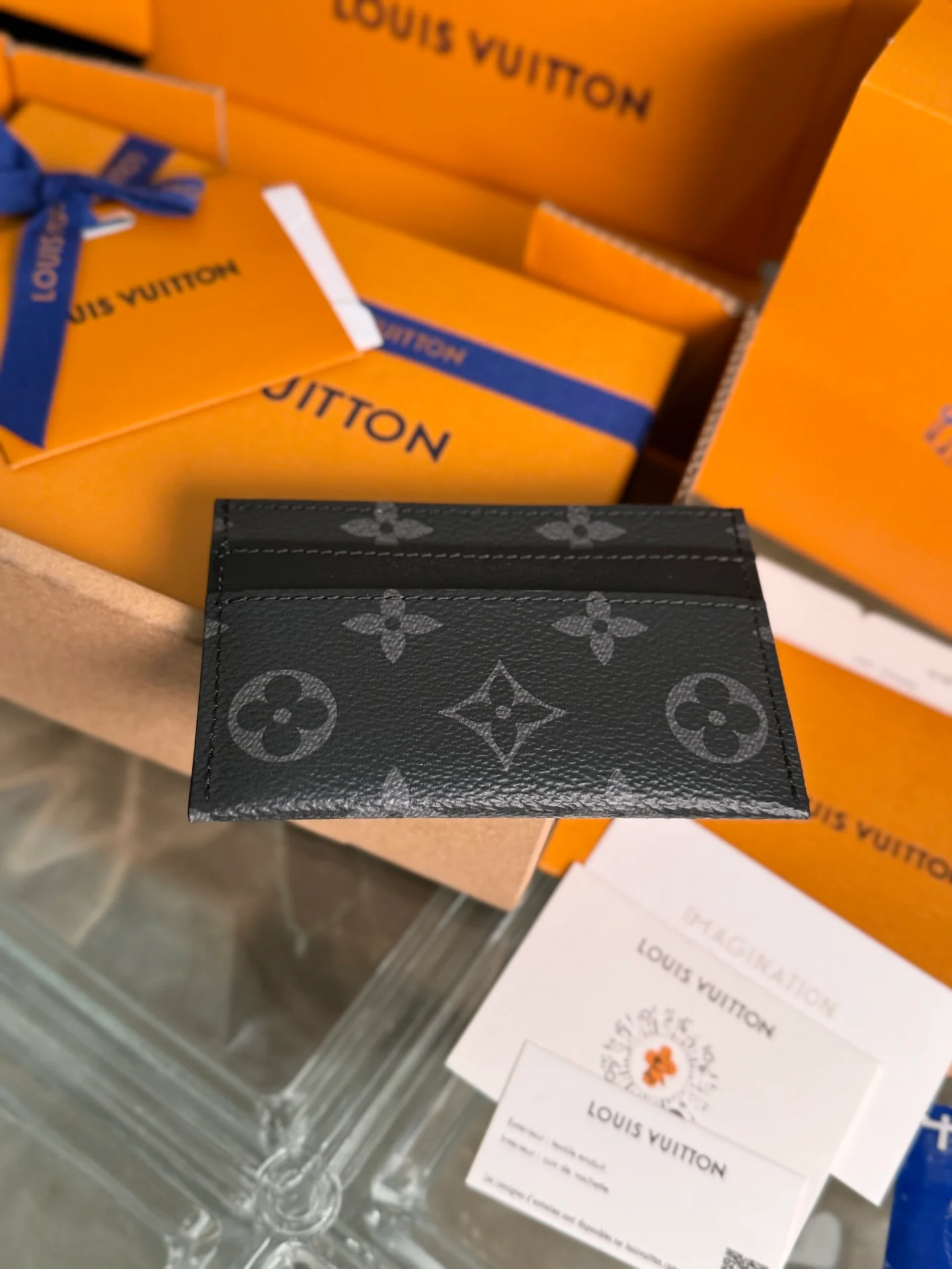 Кардхолдер LV-m62170 - Monogram Black