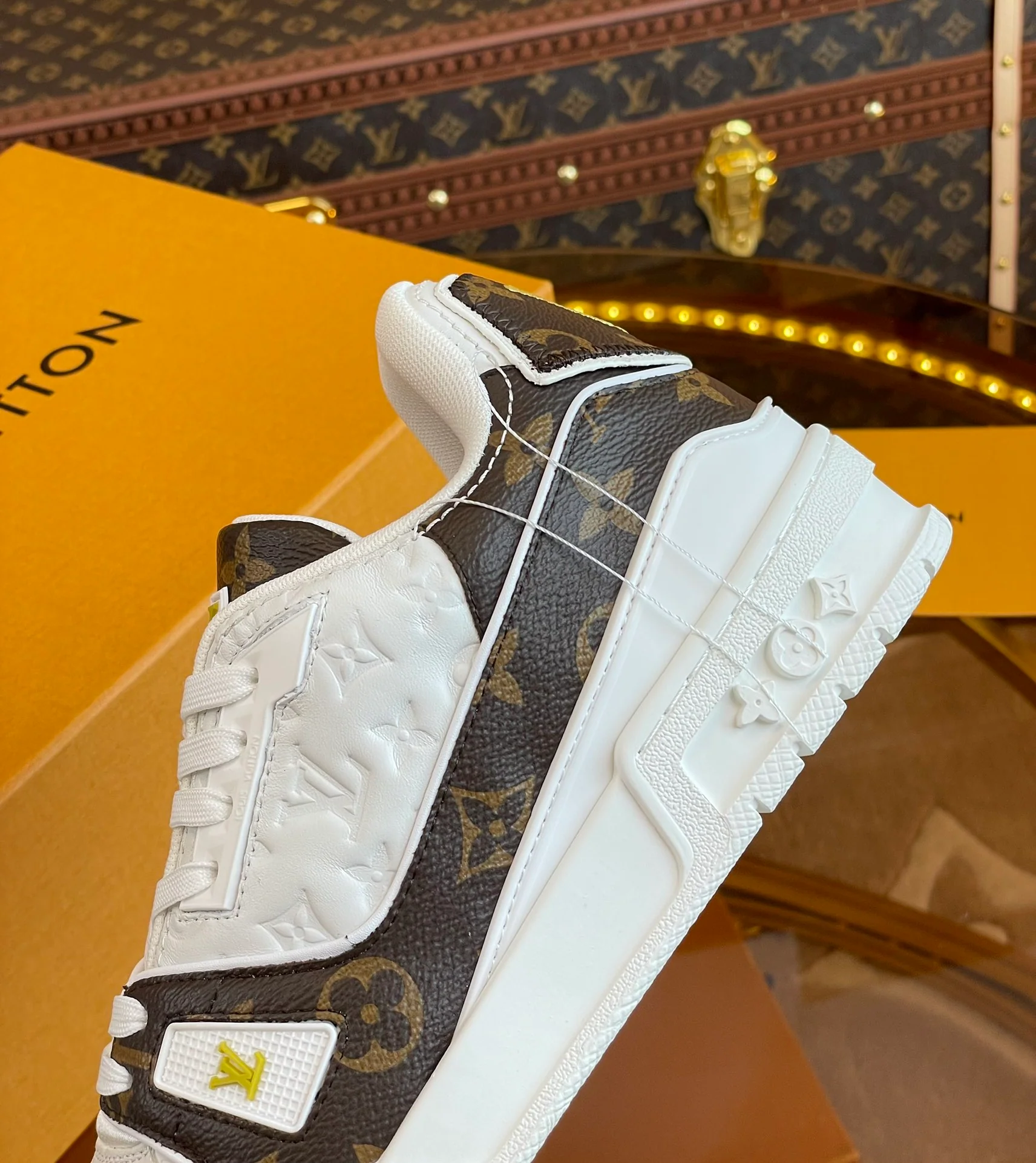 LV - Баскетбольные кроссовки на липучках - Серия кроссовок - Парный стиль