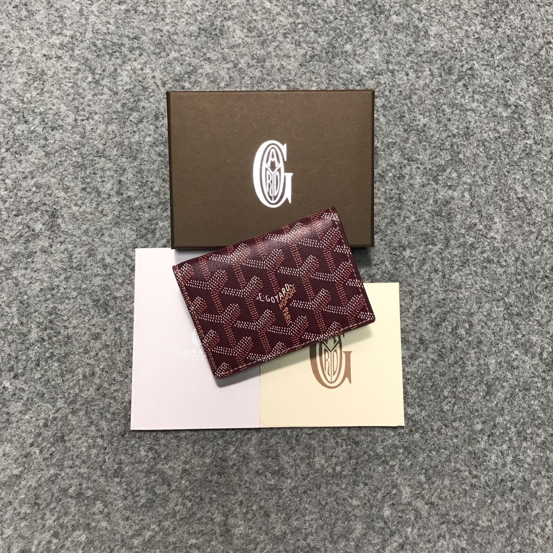 Классический держатель для карт Goyard - кошелек для монет - 5 шт.