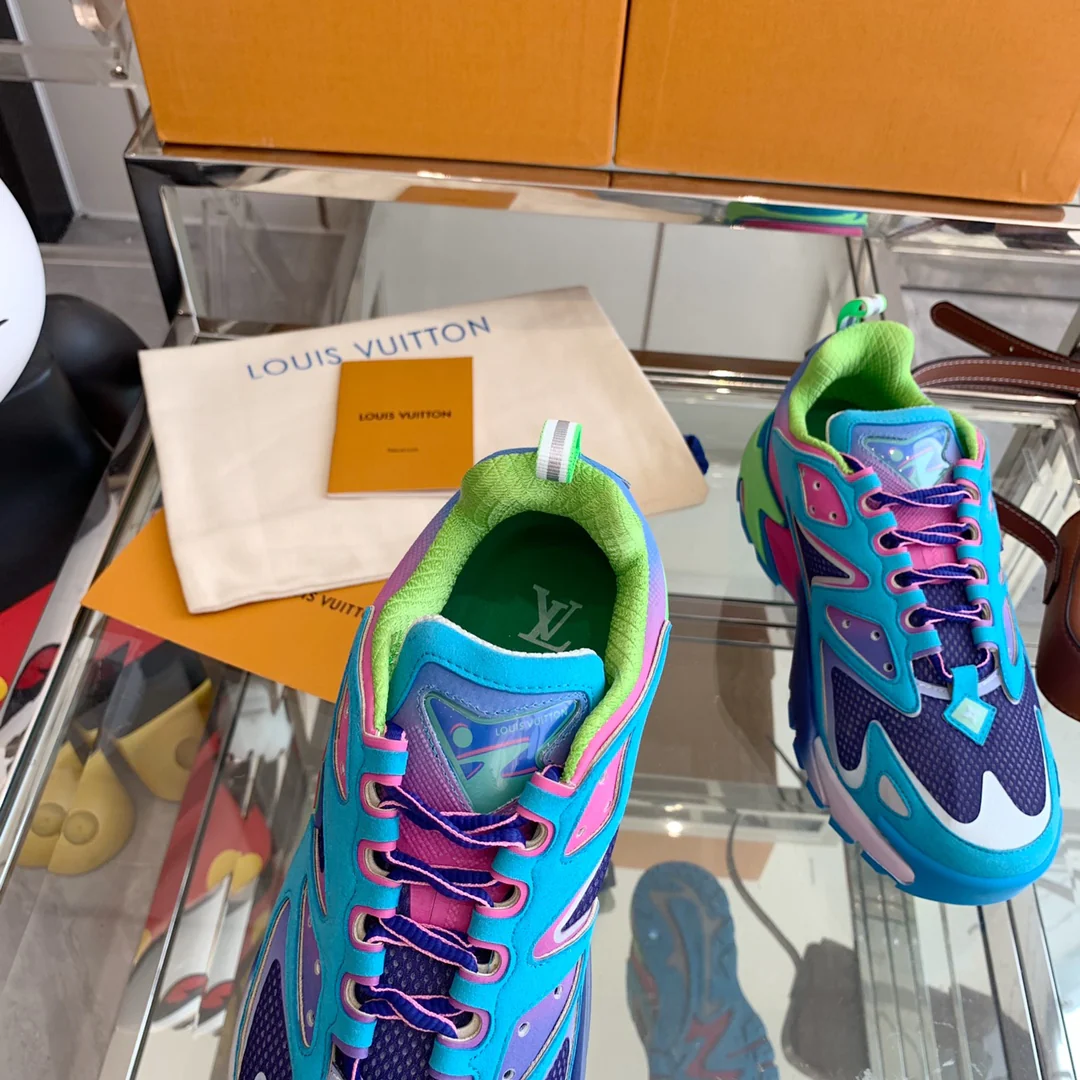 Кроссовки LV Runner Tatic - синие