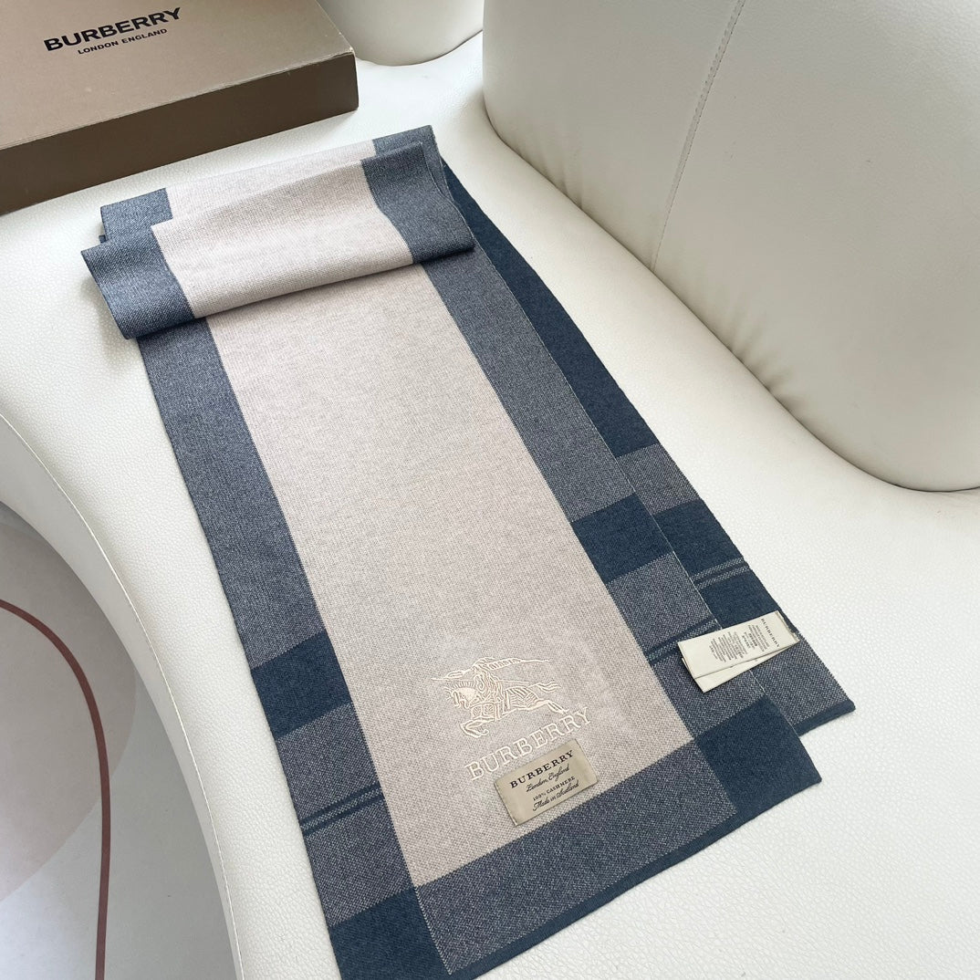 Классический клетчатый шарф Burberry 2024 - 2 шт.