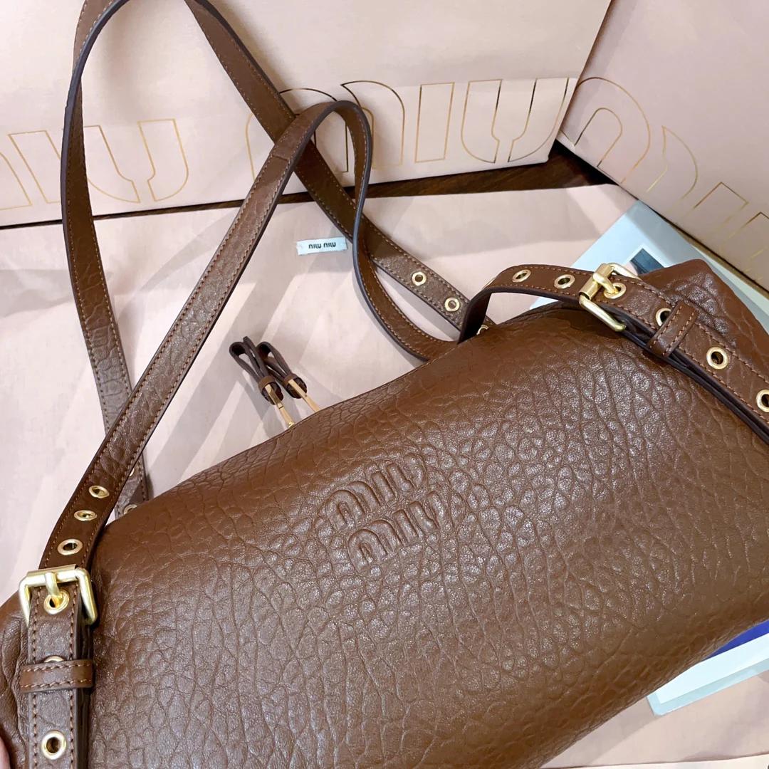 Miu Miu-5bc190-Новый круассан-коричневый