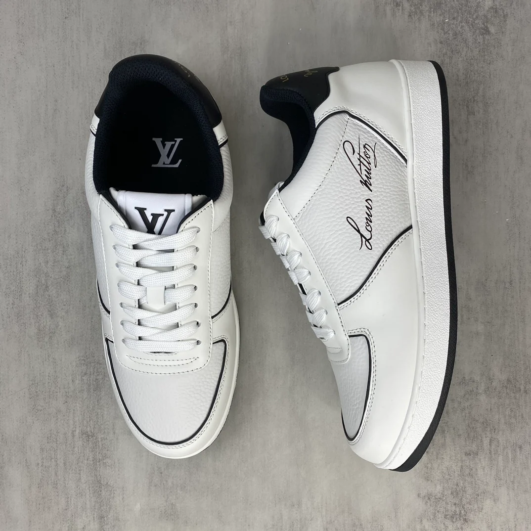 LV-2024-Скейтбордные кроссовки-Белые