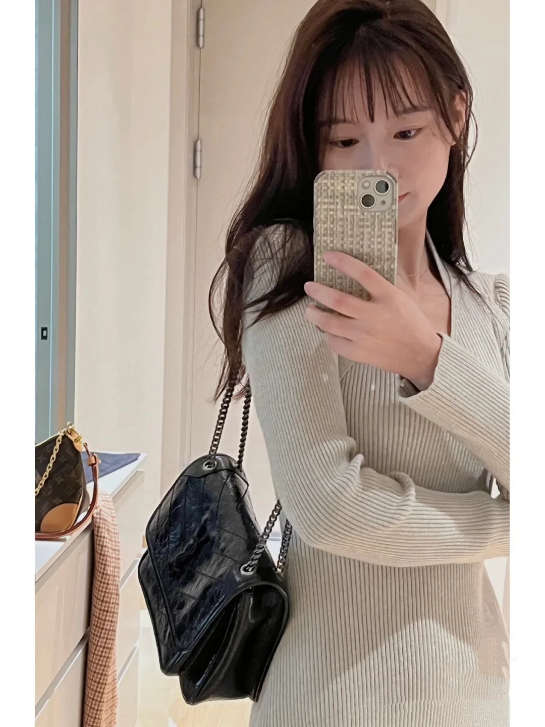 Сумка-хобо YSL-niki - маленькая