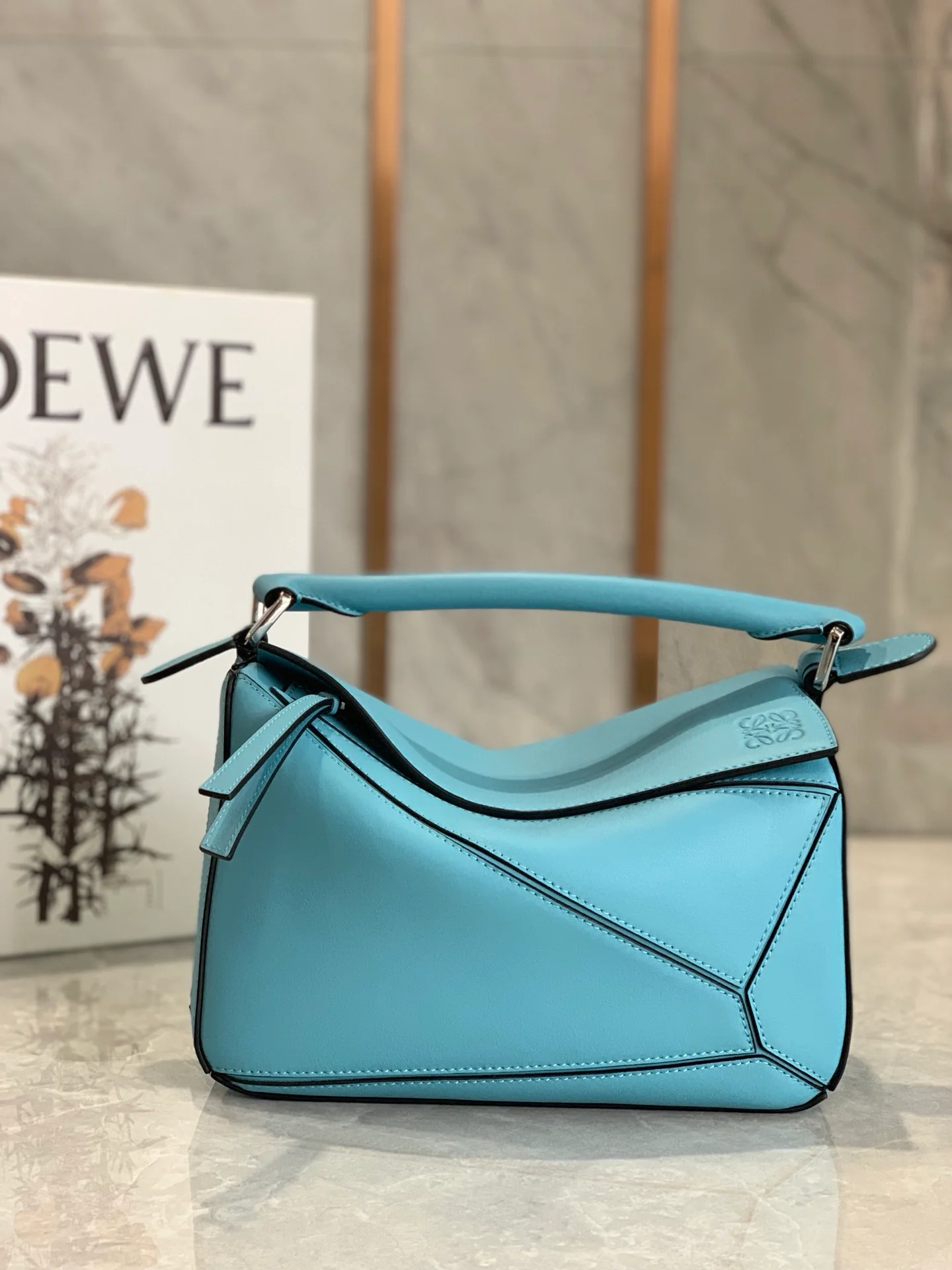 Новая сумка Loewe Puzzle Bag из телячьей кожи, 2 шт., 2 шт.