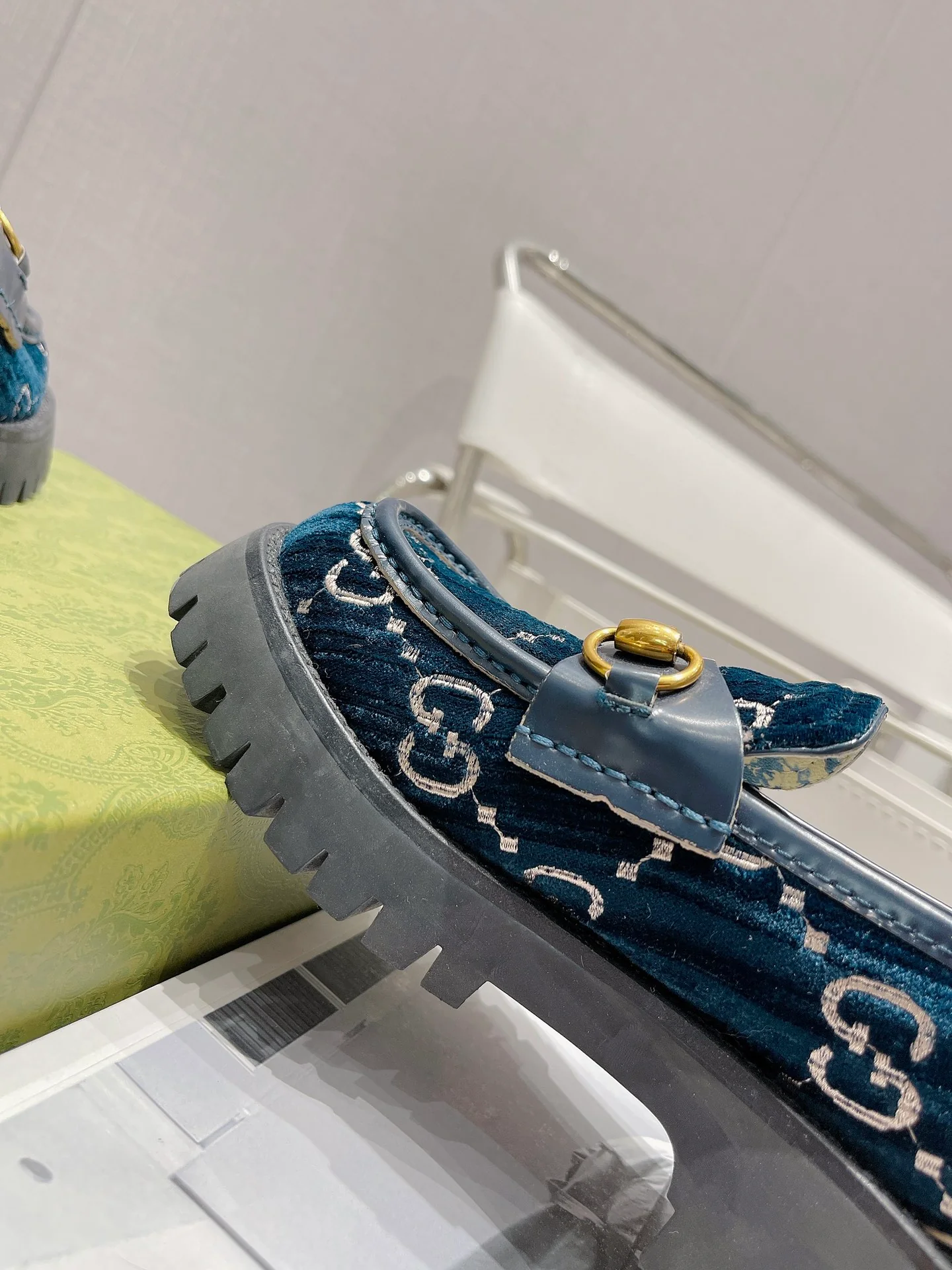 Gucci - Bee - Лоферы на платформе