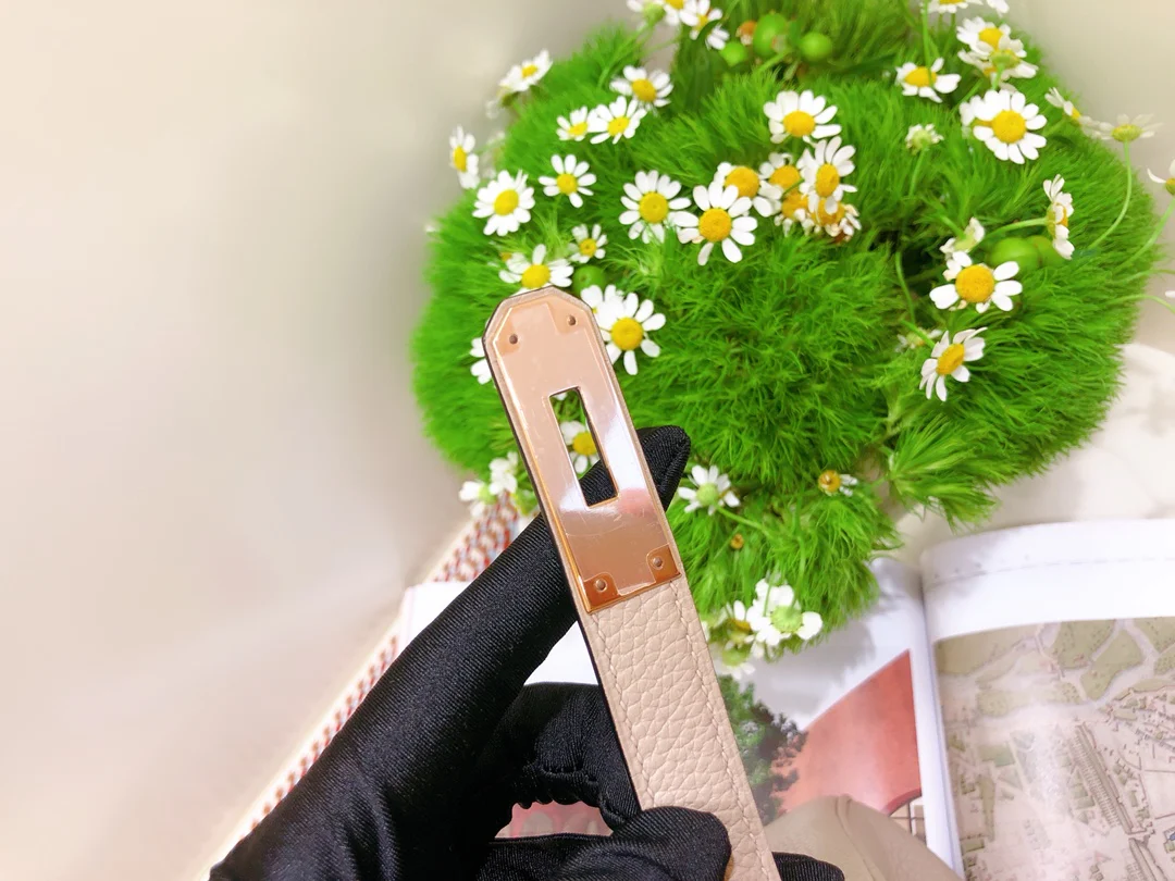 Hermes Birkin 30 Togo - Голубино-серый - Пряжка из розового золота