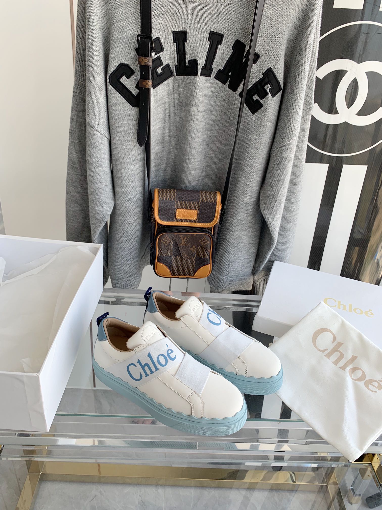 Хлоя - Белые кроссовки - Повседневная обувь