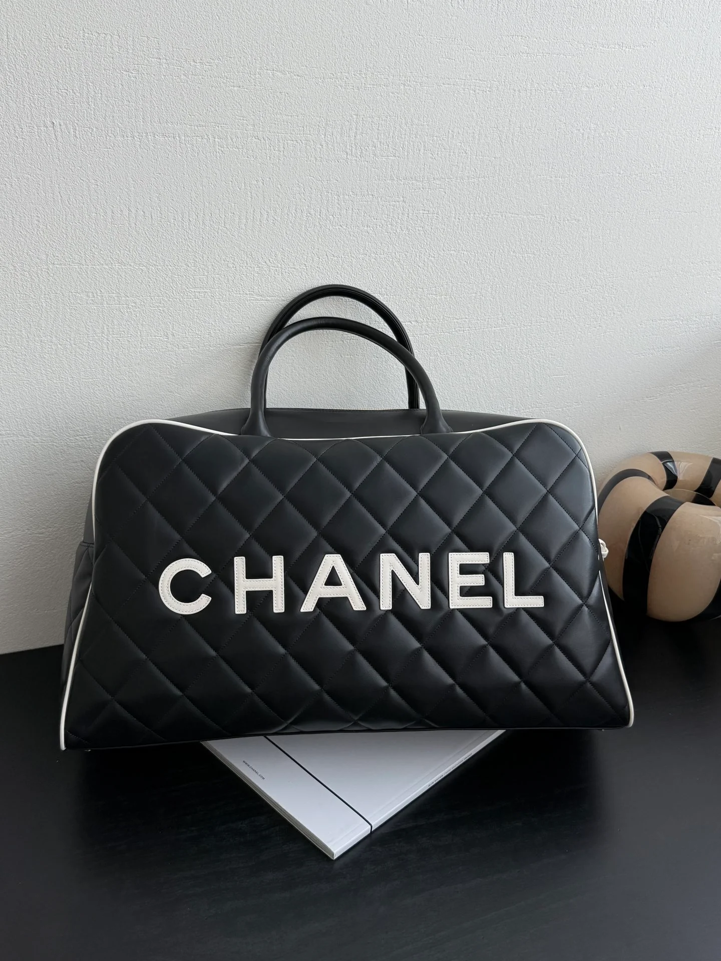 Сумка для переноски шаров для боулинга 25 пенсов - черная