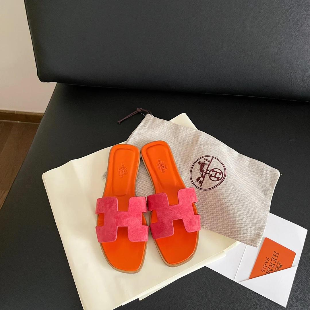 Новинки весенней коллекции Hermes - тапочки