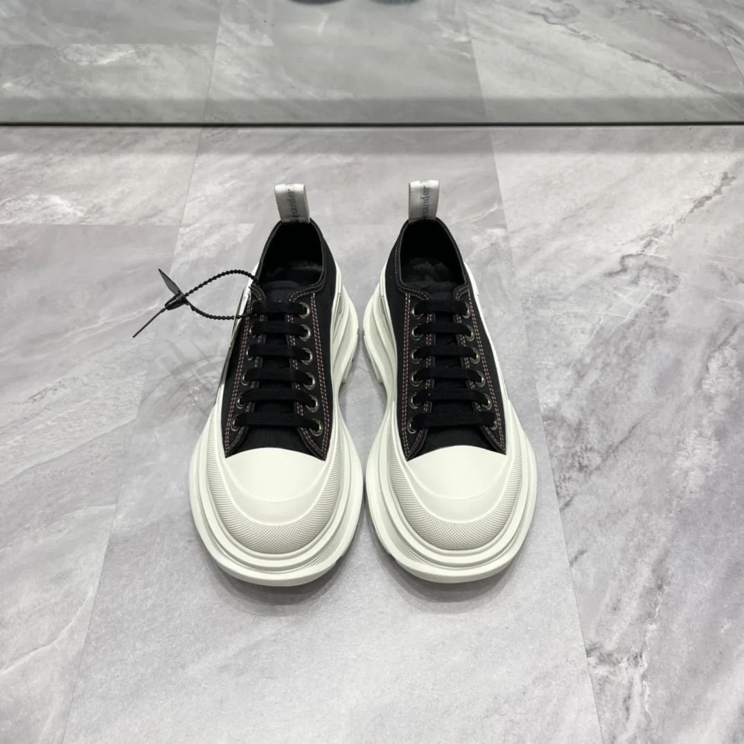 Парные кеды на платформе McQueen