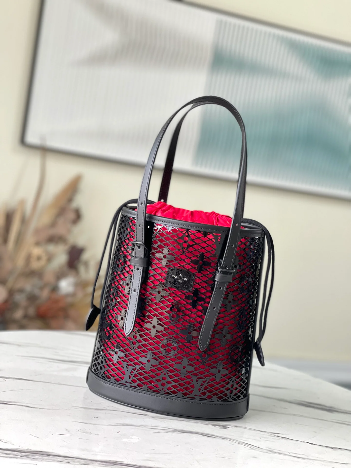 m20352-LV-2022-Показ мод весна/лето - Сумка-ведро - Маленький размер