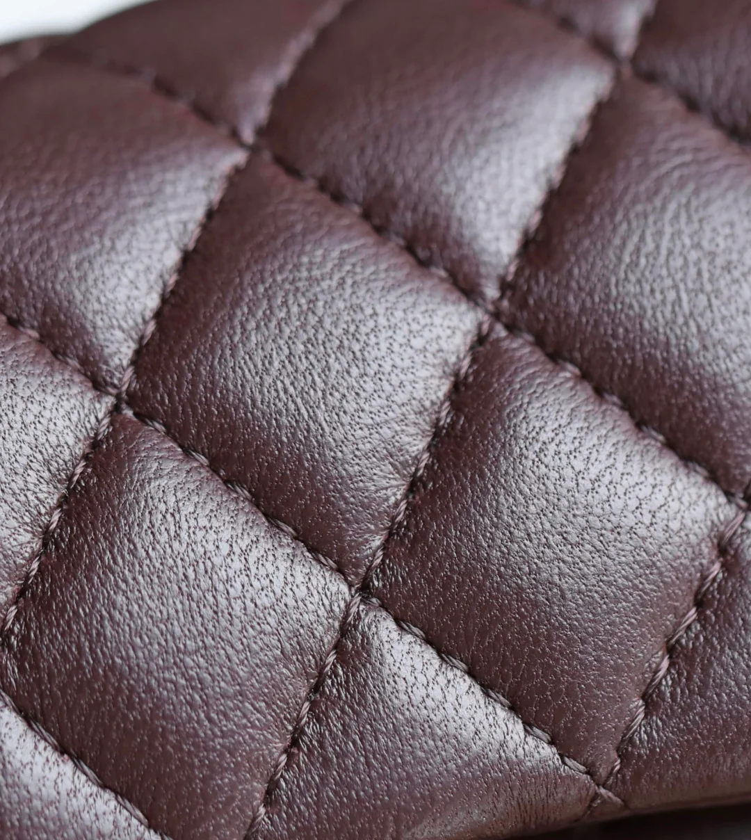 Chanel - Классический шарм - Бордовый - Пряжка из светлого золота