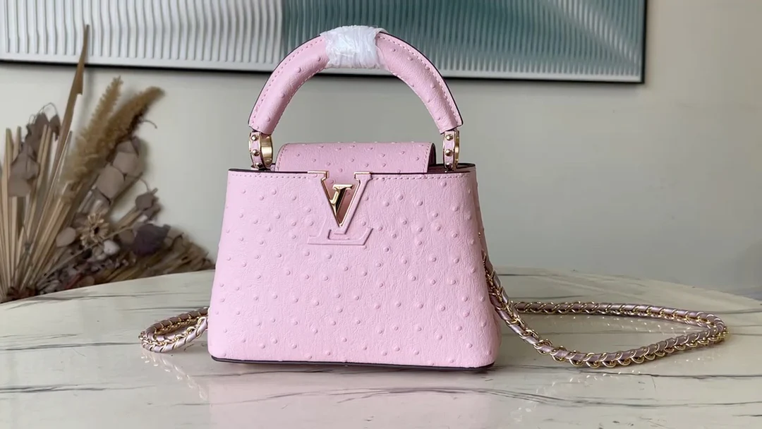 n48865-LV-capucines-yhl-pink мини-принт страуса