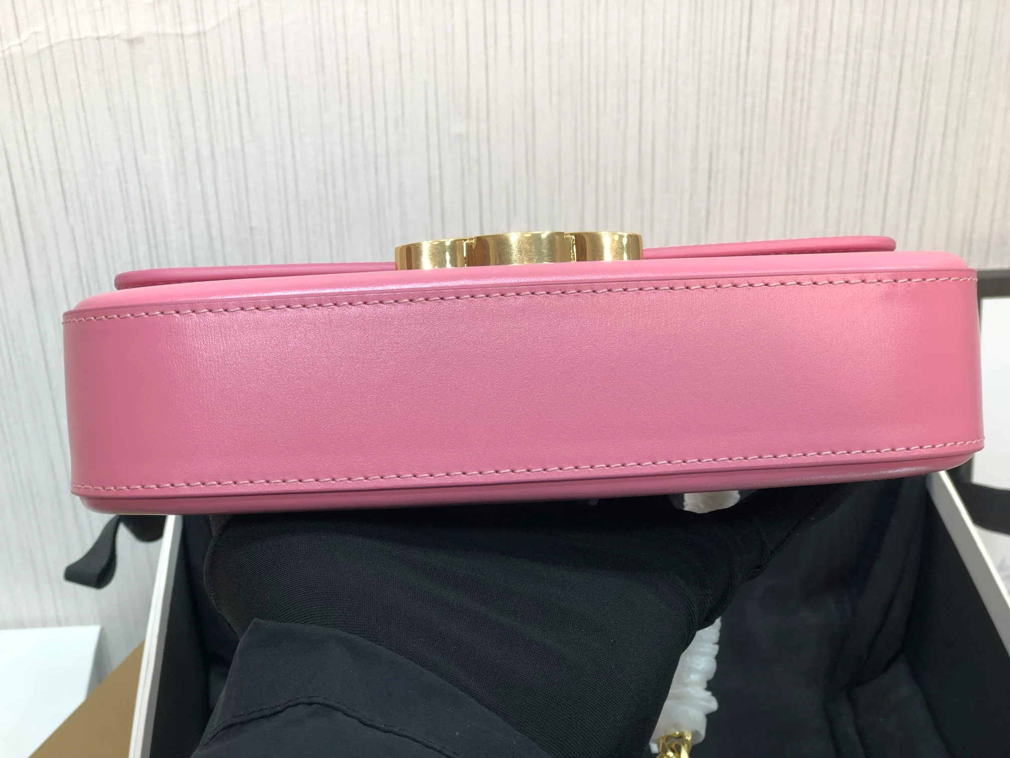 Кожаный рюкзак Celine Triomphe - сумка через плечо - 7