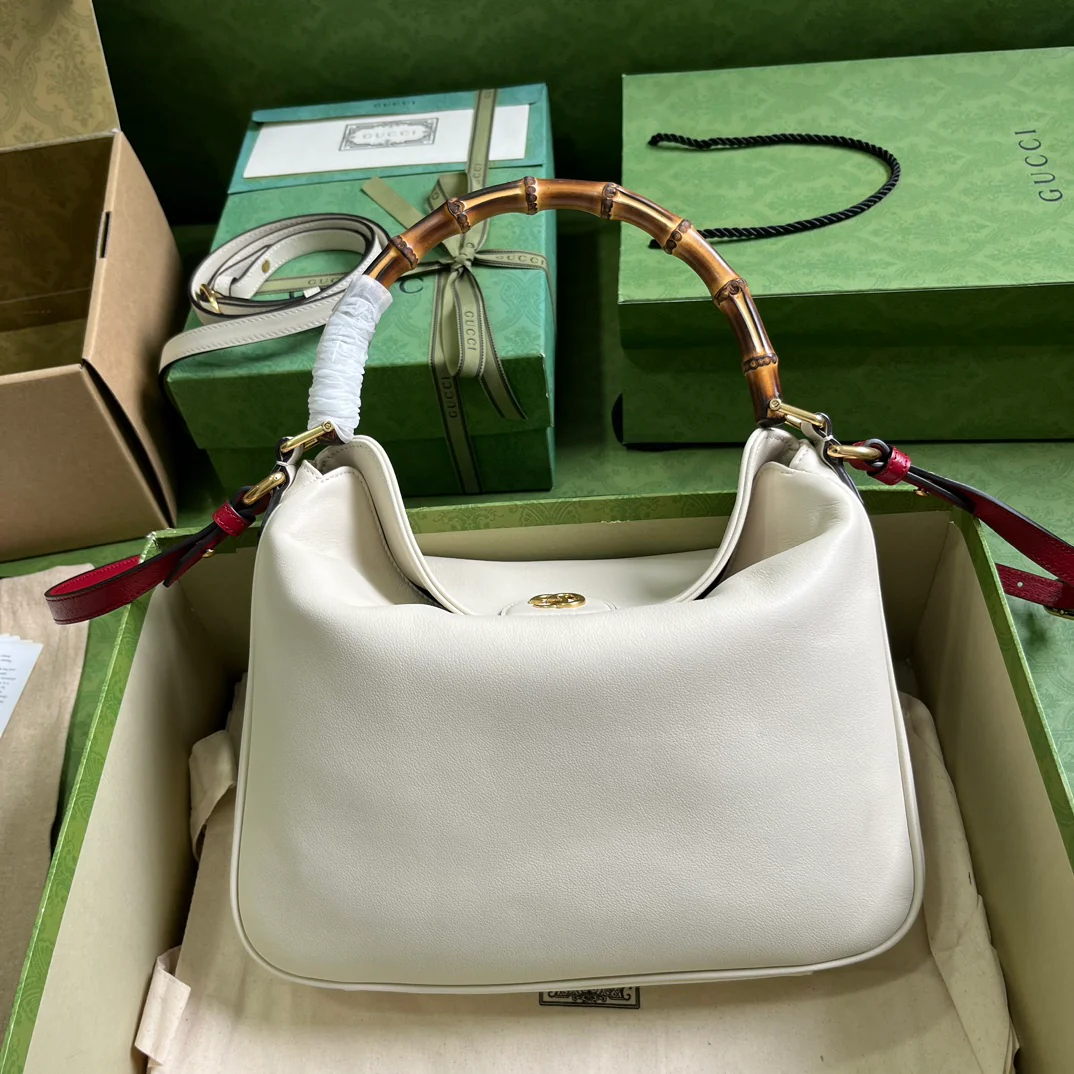 Сумка Gucci-Diana Bamboo Joint Medium Shoulder Bag - 1
