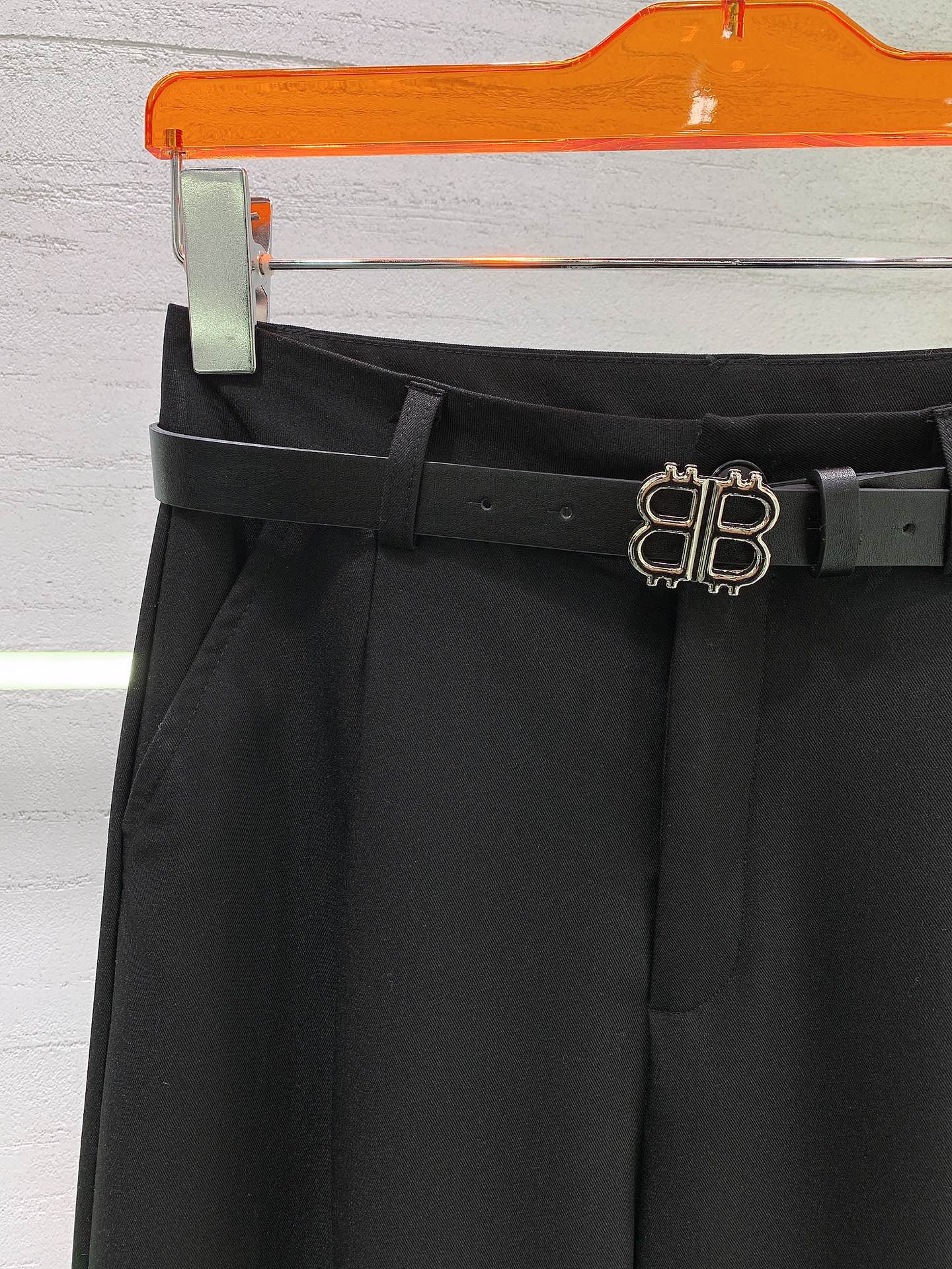 Balenciaga - 2403 - Новые брюки для костюма с подвернутыми штанинами