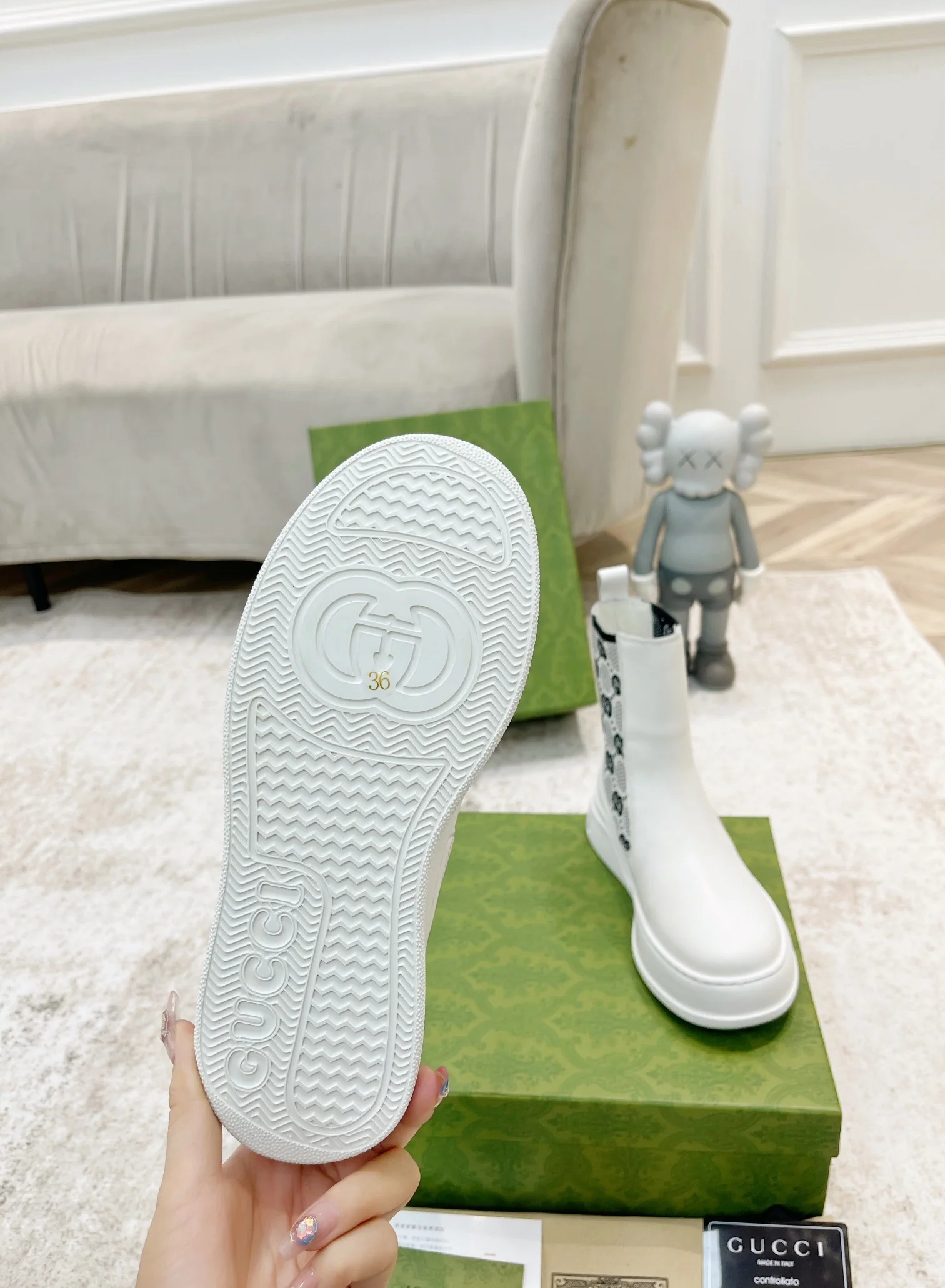 Новинка сезона осень/зима 2022 от Gucci - Ботильоны - 4