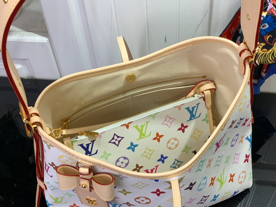 Сумка LV Carryall Bow Handbag - белая