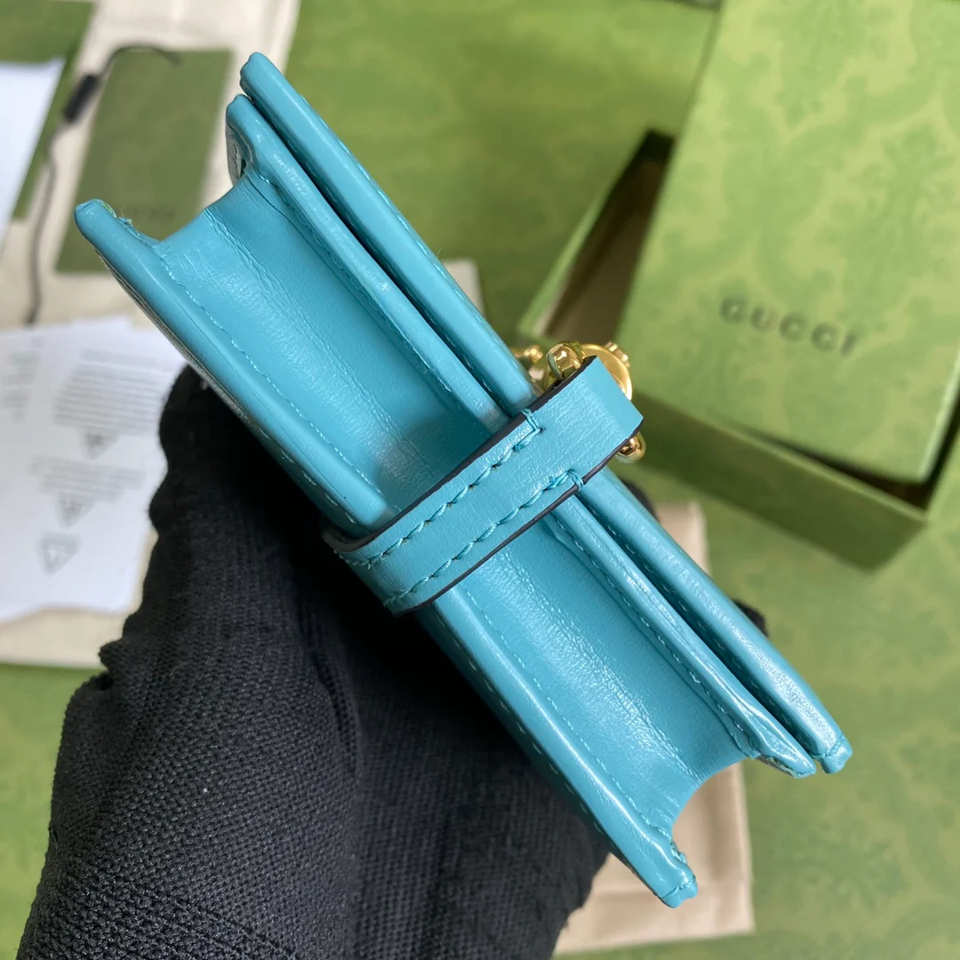 Gucci Jackie1961 系列拉链卡包短夹