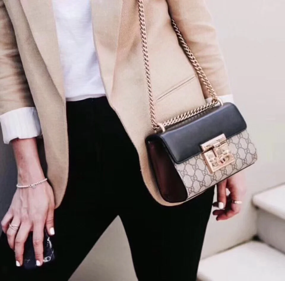 Замок Gucci - Маленький квадратный замок - 20-13-8 см-2