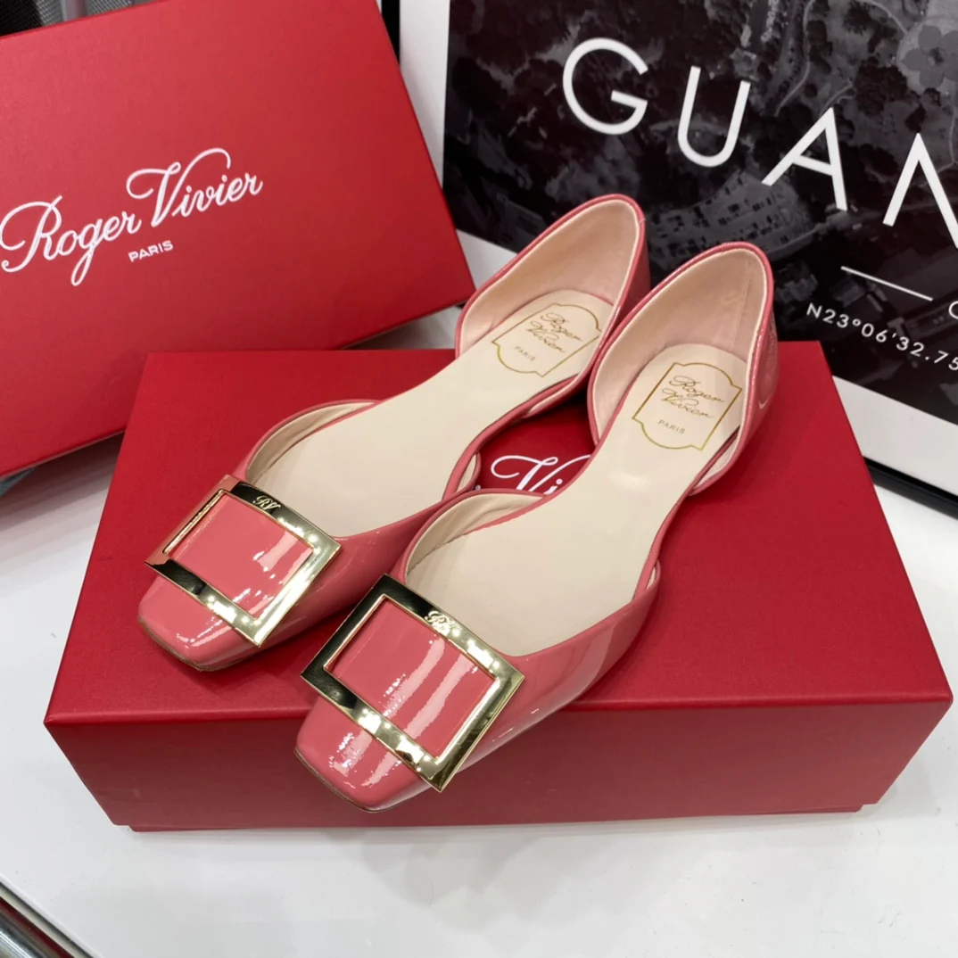 RV-Flat Bottom Hollow Square Head-Watermelon Red