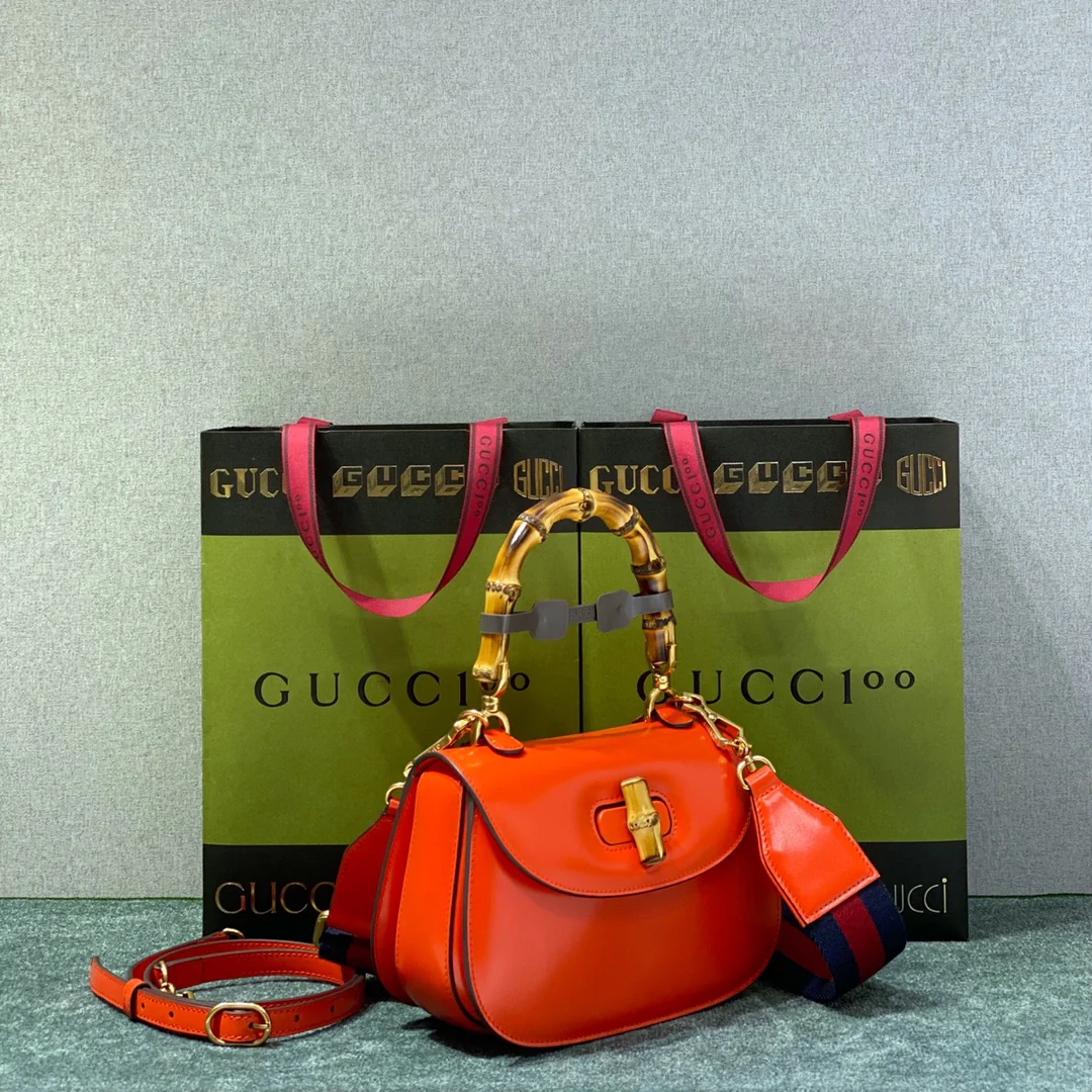 Gucci - Коллекция ретро-сумок из бамбука - 5