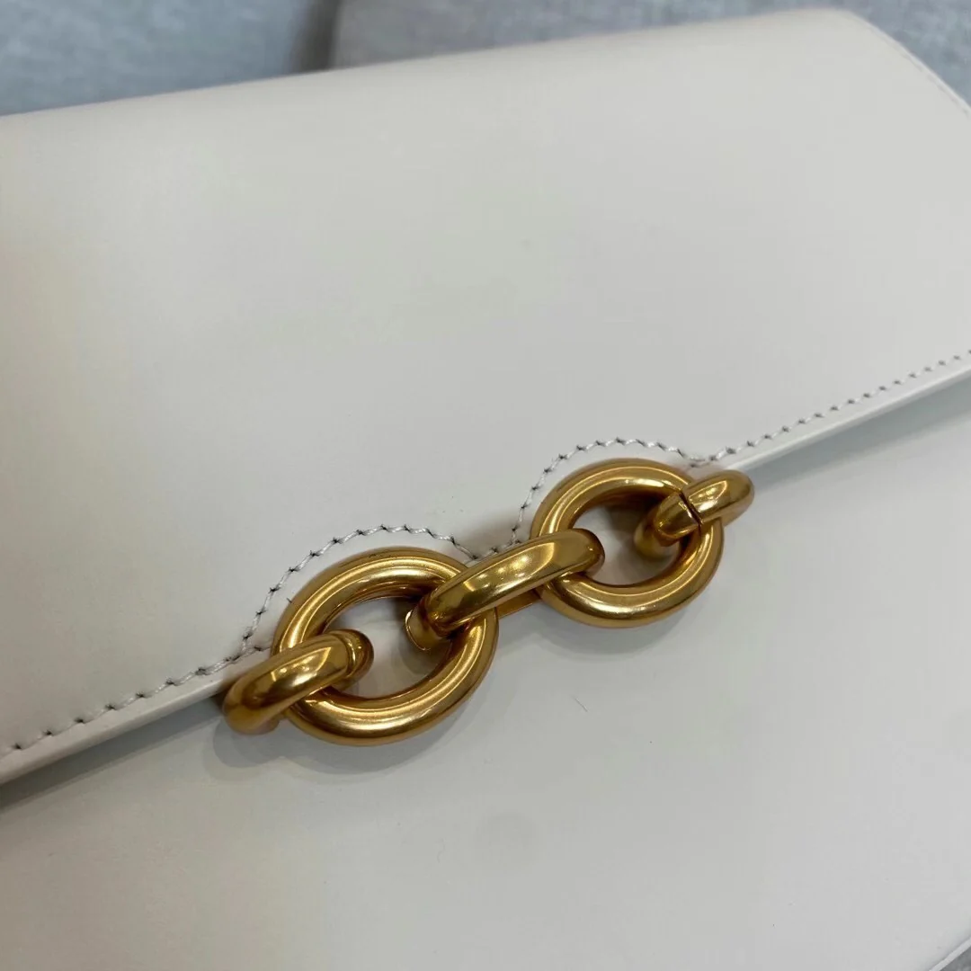 Сумка YSL Maillon - белая