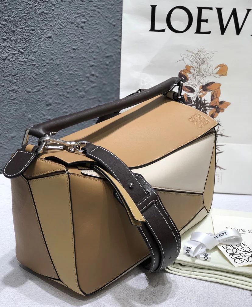 Новая сумка Loewe Puzzle Bag 2019 года из телячьей кожи - средний размер - 1 шт.