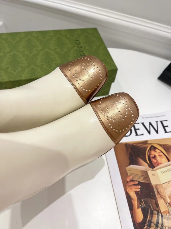 Gucci - Новинка сезона осень/зима 2022 - Ботинки до середины икры