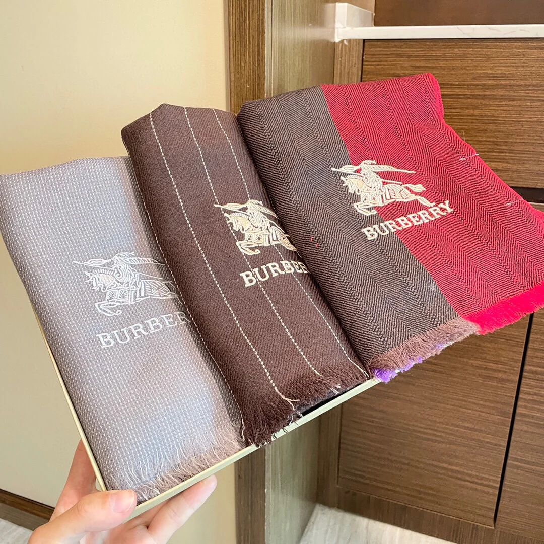 Кашемировый шарф Burberry - 45 см - 190 см - 1