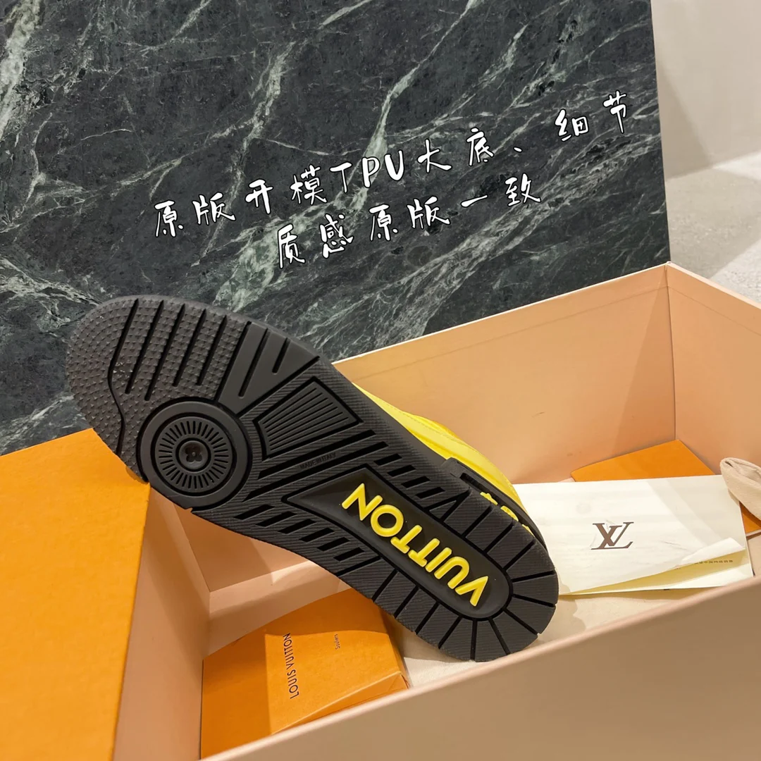 Обувь LV - Новейшая модель кроссовок LV Trainer - Кроссовки серии Rainbow