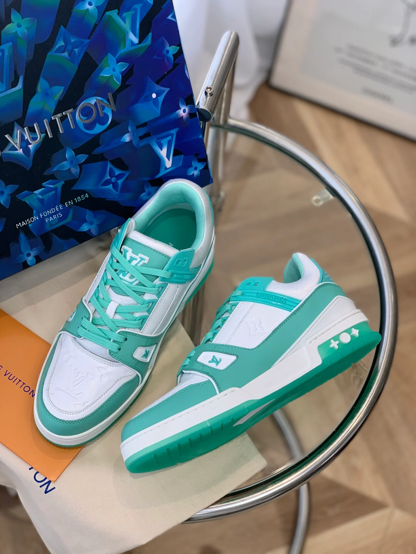 Кроссовки LV Trainer Series - Унисекс - Лейк-Грин