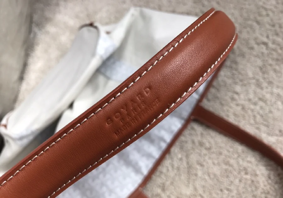 Новинка 2018 года от Goyard - в стиле Сунь Цзяня - двусторонняя пляжная сумка - белая