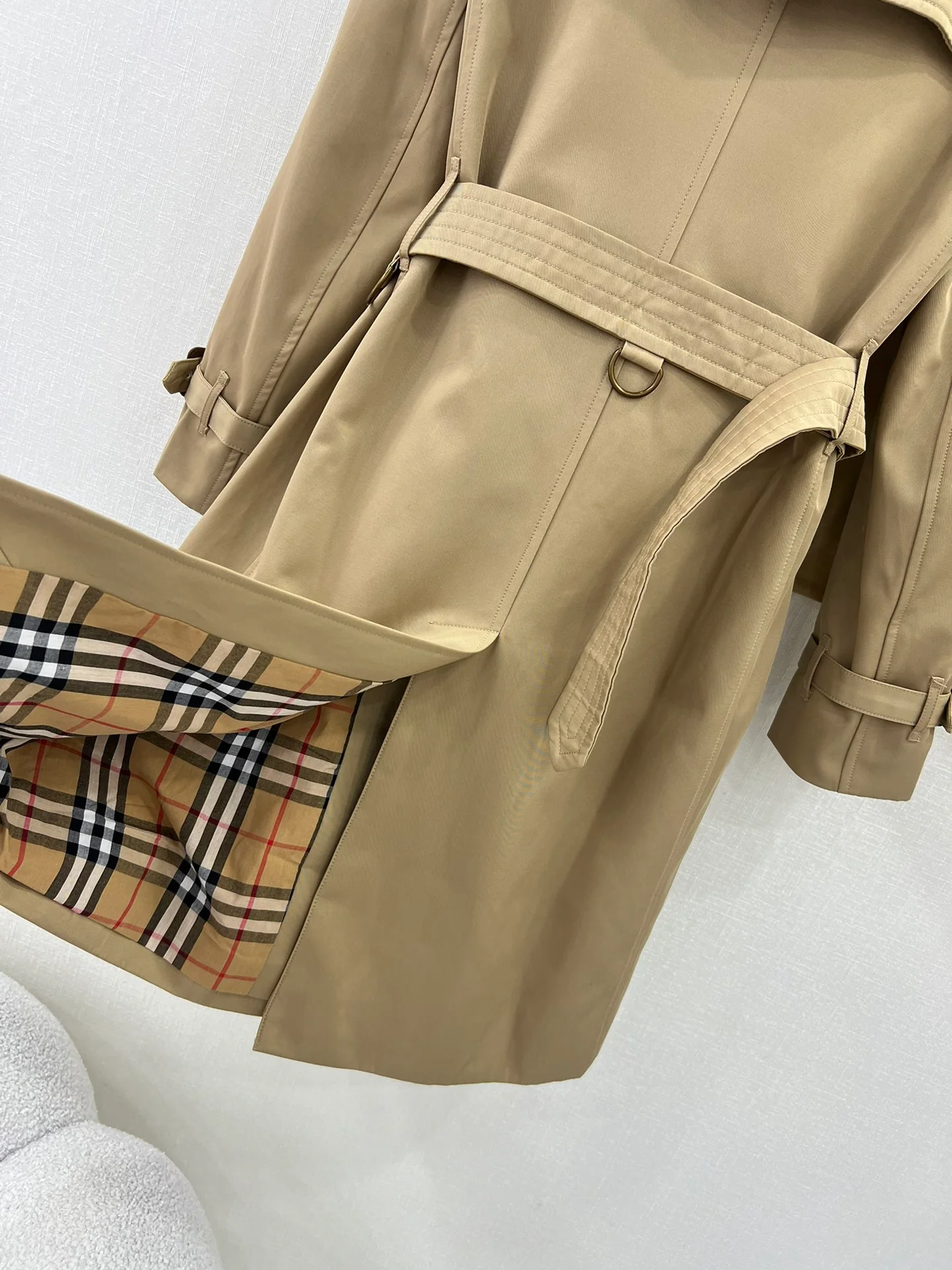 Тренч Burberry 2403 Classic Kensington средней длины