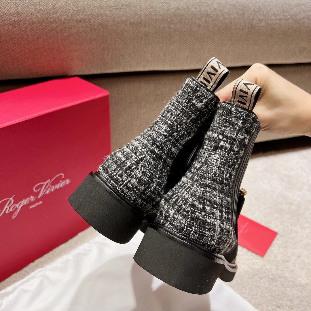 Официальный сайт RV2021, классическая осенне-зимняя серия, ботильоны.